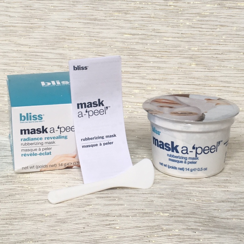 NIB Bliss Mask A-Peel Face Mask